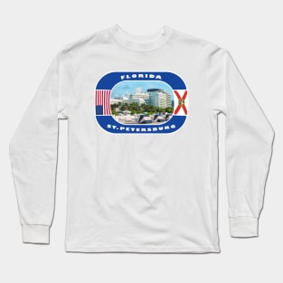 Florida, Saint Petersburg City, USA Long Sleeve T-Shirt